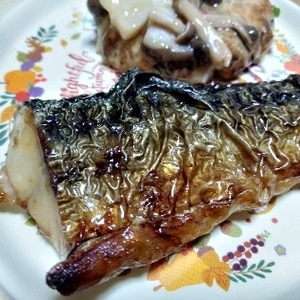 シンプル　太刀魚の塩焼き